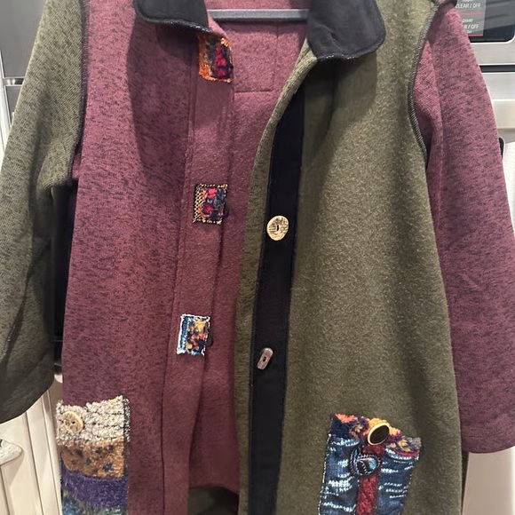 Sweaters - Colorful Patchwork Women's Sweater